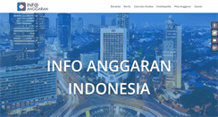 Desktop Screenshot of info-anggaran.com