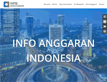 Tablet Screenshot of info-anggaran.com